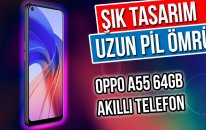 Şık Tasarım ve Uzun Pil Ömrü ; Oppo A55 64 GB Akıllı Telefon