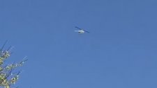 Teksas’ta Helikopterin Düşme Anı