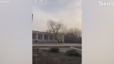 Ukrayna Rus Helikopterini Kuyruğundan Vurdu