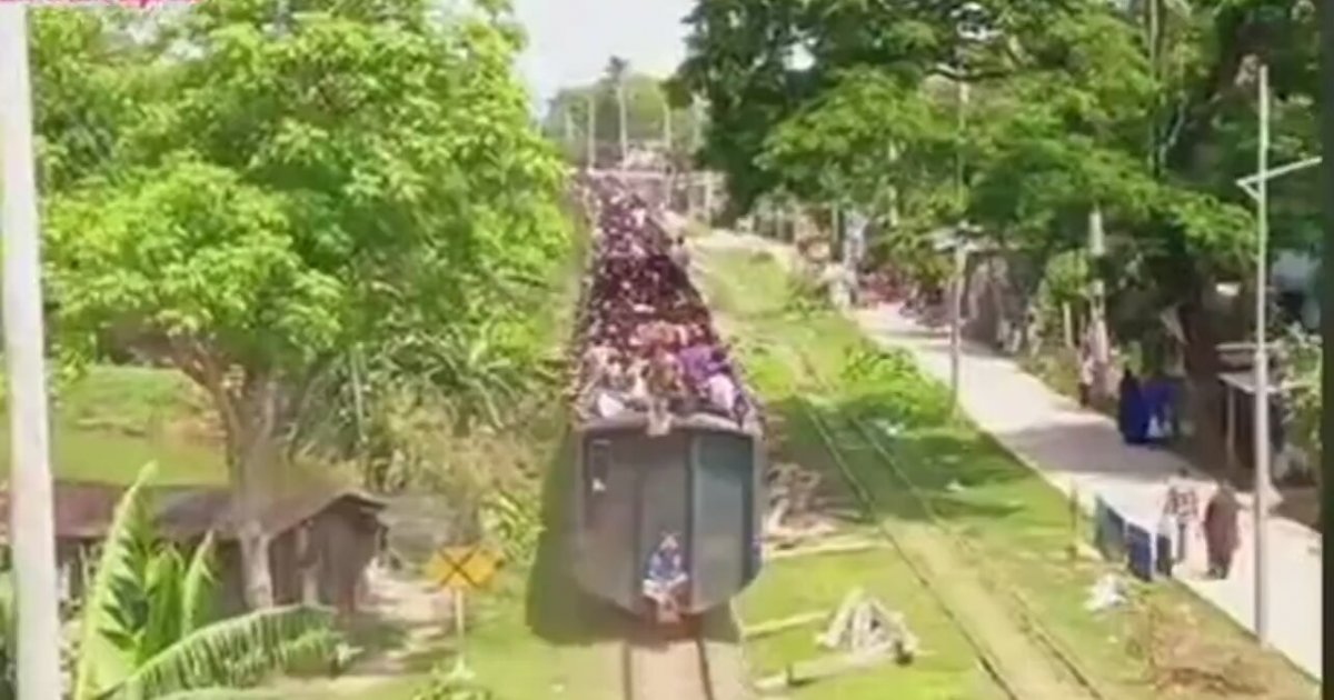 Bangladeş'te Tren Yolculuğu Yapmak | İzlesene.com