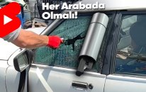 Arabanın Camını 1 Saniyede Kıran Taşınabilir İmdat Çekici! #Shorts