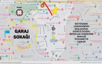Fulya Garaj sokağı haritası kesişen cadde ve sokak isimleri garaj sokak nerede nasıl gidilir krokisi