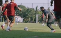 Galatasaray Antrenmanında Okan Buruk Şov