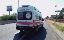 Tayini Çıkan Uzman Çavuş Devrilen Motosikletle 50 Metre Sürüklendi