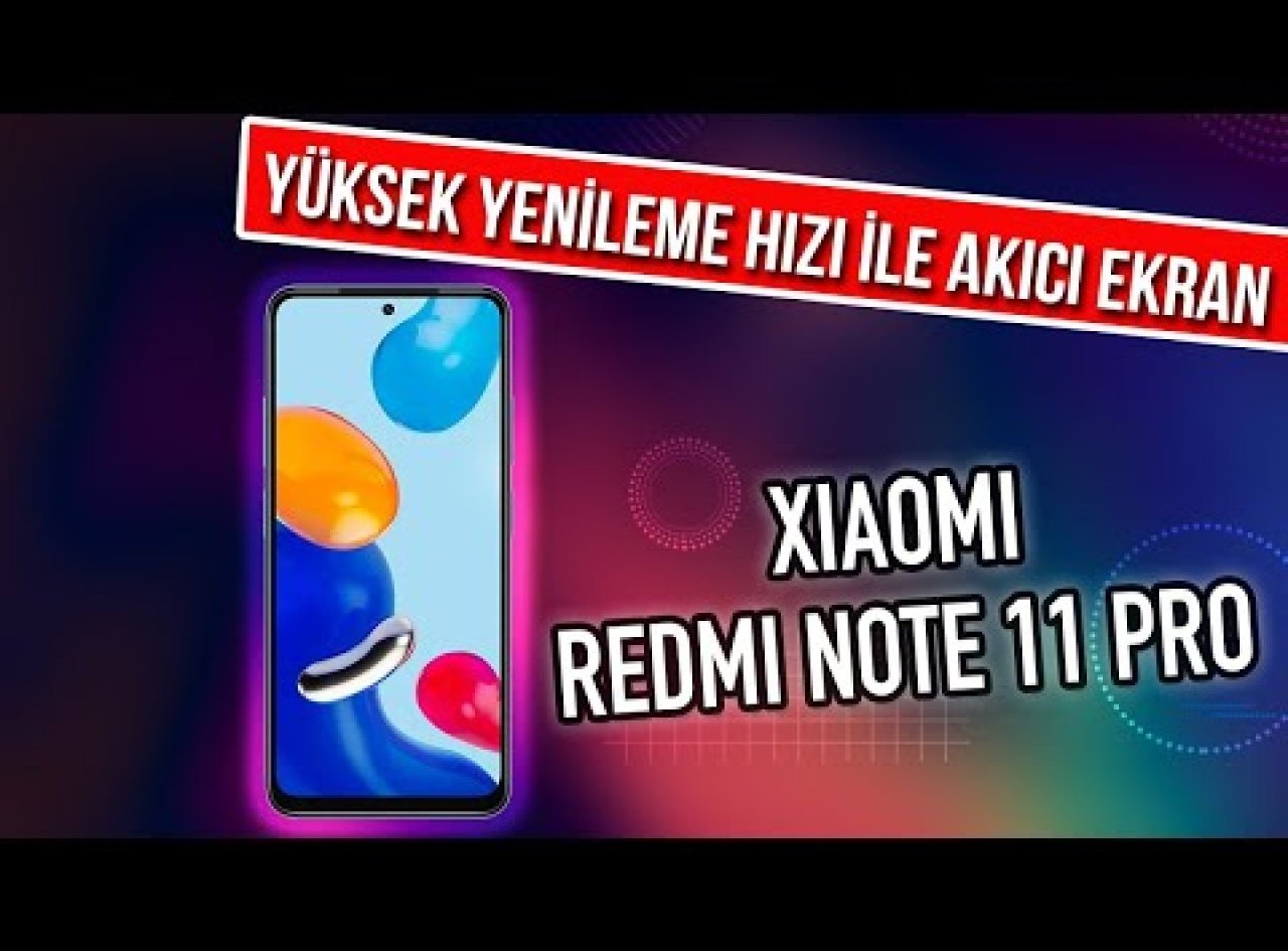 redmi note 10 pro ekran yenileme hızı