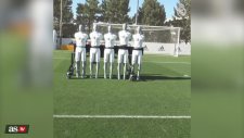 Real Madrid’in Antrenmanlarda Kullandığı Zıplayan Baraj