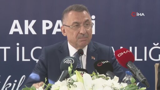 Cumhurbaşkanı Yardımcısı Fuat Oktay: "Türkiye Bölgesinde Barışı Tesisi Etmek İçin Ölümüne Gayret Sar | İzlesene.com