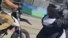 Tek Teker Yaparken Uçan Motosikletli