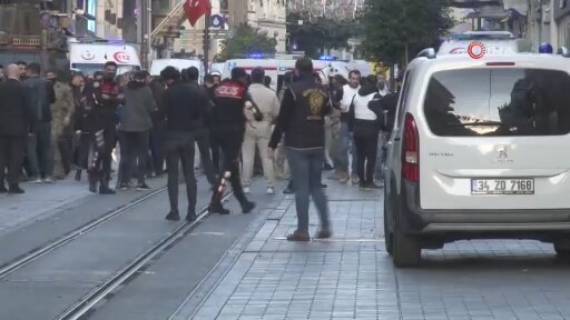 Taksim'de Patlama Meydana Geldi | İzlesene.com