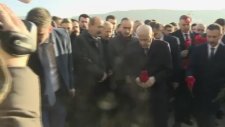 MHP Genel Başkanı Devlet Bahçeli, Ülkücü Şehitler Anıtı’nı Ziyaret Etti