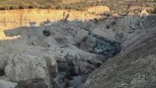 Hatay'da Zeytinlik İkiye Ayrıldı