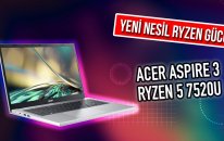 Acer Aspire 3 7. Nesil Notebook Detaylı İnceleme