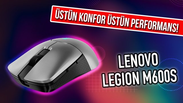 Lenovo Legion M600S Gaming Mouse Detaylı İnceleme