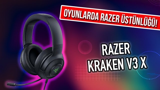 Razer Kraken V3 X Gaming Kulaklık Detaylı İnceleme