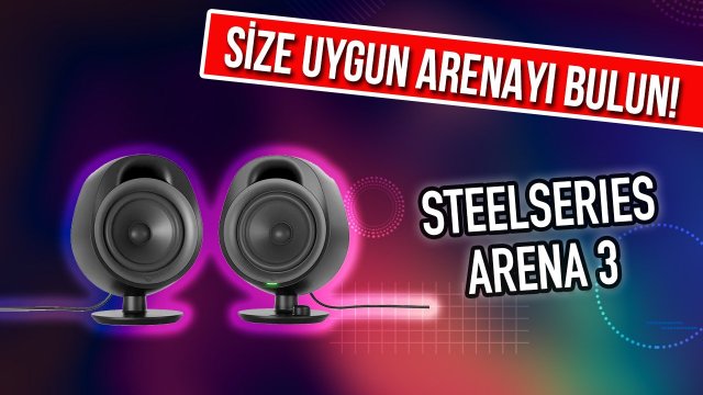 SteelSeries Arena 3 Oyun Hoparlörü Detaylı İnceleme