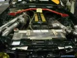 bmw e30 with m5 3.6 twin-turbo motor.