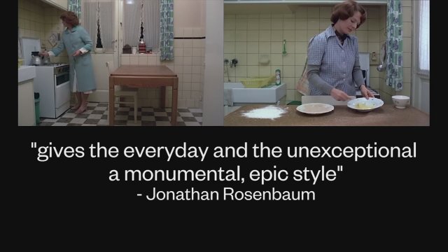 Jeanne Dielman (1975) - Fragman