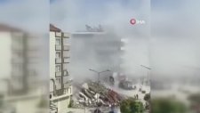 Kepçe Operatörünün Öldüğü Binanın Yıkılma Anından Hemen Sonraki Görüntüler Ortaya Çıktı