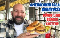 Amerikanın Islak Burgercisi: Günde 1.500 Burger Satıyor!