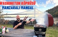 Washington Koprusu Manzaralı Mangal Keyfi