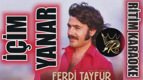 İçim Yanar - Ferdi Tayfur - Ritim Karaoke (Kürdi Fantezi Minör 4/4 Balad Beste Ferdi Tayfur)