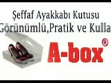 Şeffaf Ayakkabı Terlik Kutulari A-Box