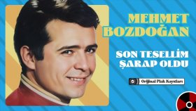 Mehmet Bozdoğan - Son Tesellim Şarap Oldu | Orijinal Plak Kayıtları