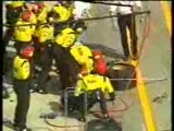 F1 lerin pıtstop kazaları