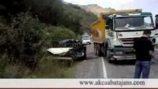 akçaabat'ta trafik kazsı 1 ölü
