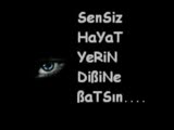 canıma kastim var yaşamam artık