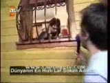 dünyanın en hızlı laf sokan adamı