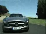 sls amg mercedes gullwing tribute to