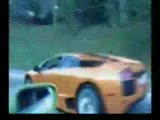 supra ve lamborgini kapışması süper hız