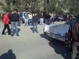 pınarbaşı pisti otoparkında, amerikanlar.