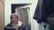 Webcam Da İlk Defa Kendini Gören Teyze