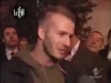 Sunucu Beckham'ı Taciz Etti!