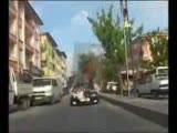 angara da bmw li çılgın düğün konvoyu
