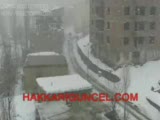 hakkaride kar yağışı