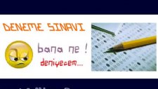 deneme sınavı