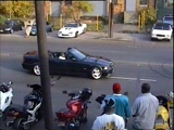 Bmw m3 ün trafikteki mükemmel hareketi