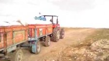 Massey Ferguson 266g 10ton 2römor Yokuş Cıkarıyor