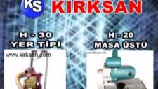 kırksan yer tipi hav - toz alma makinası h - 30