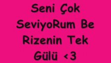 Firari Stres Benimle Çıkarmısın Rizenin Tek Gülü