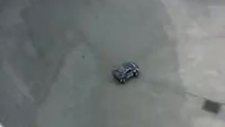 rc car ile hedefi vurmuş