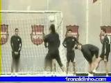 Ronaldinho Antrenman Sırasında...