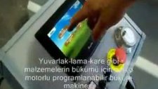 servo motorlu tel-mil-lama-kare bükme makinesi