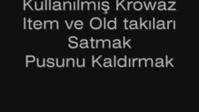 Kullanılmış Krowaz Item Ve Old Takıları Satmak Pus