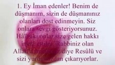 Ebubekir Şatıri Mümtehine Suresi
