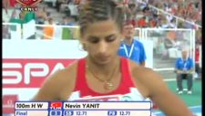 nevin yanıt 100 mt engelli koşuda avrupa şampiyonu