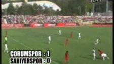 çorumspor 1 - sarıyerspor 0 maç özeti